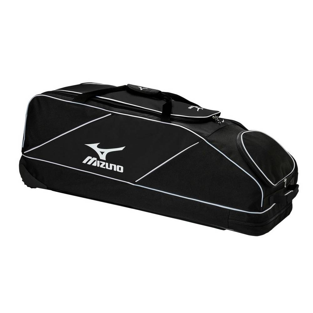 Mens Mizuno Classic Wheel Baseball Bag Black Philippines (JDQGPF016)